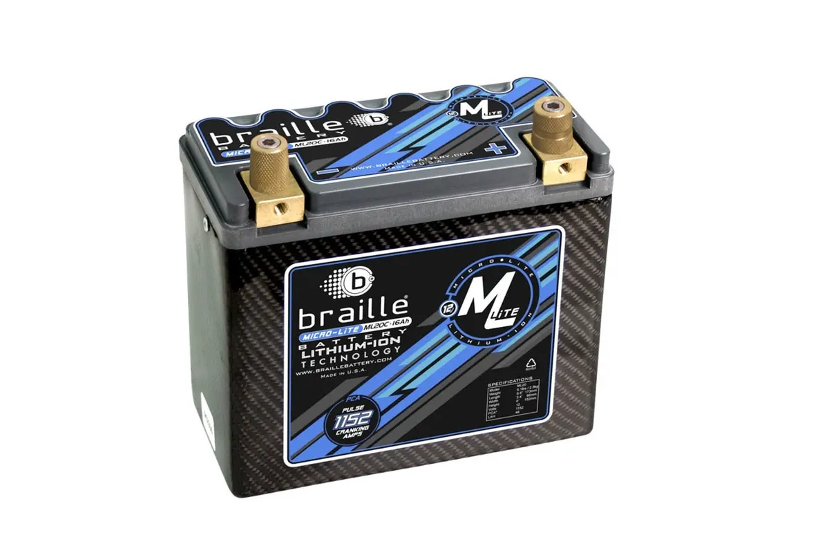 Lithium 12 Volt Battery Micro-Lite  Carbon 1