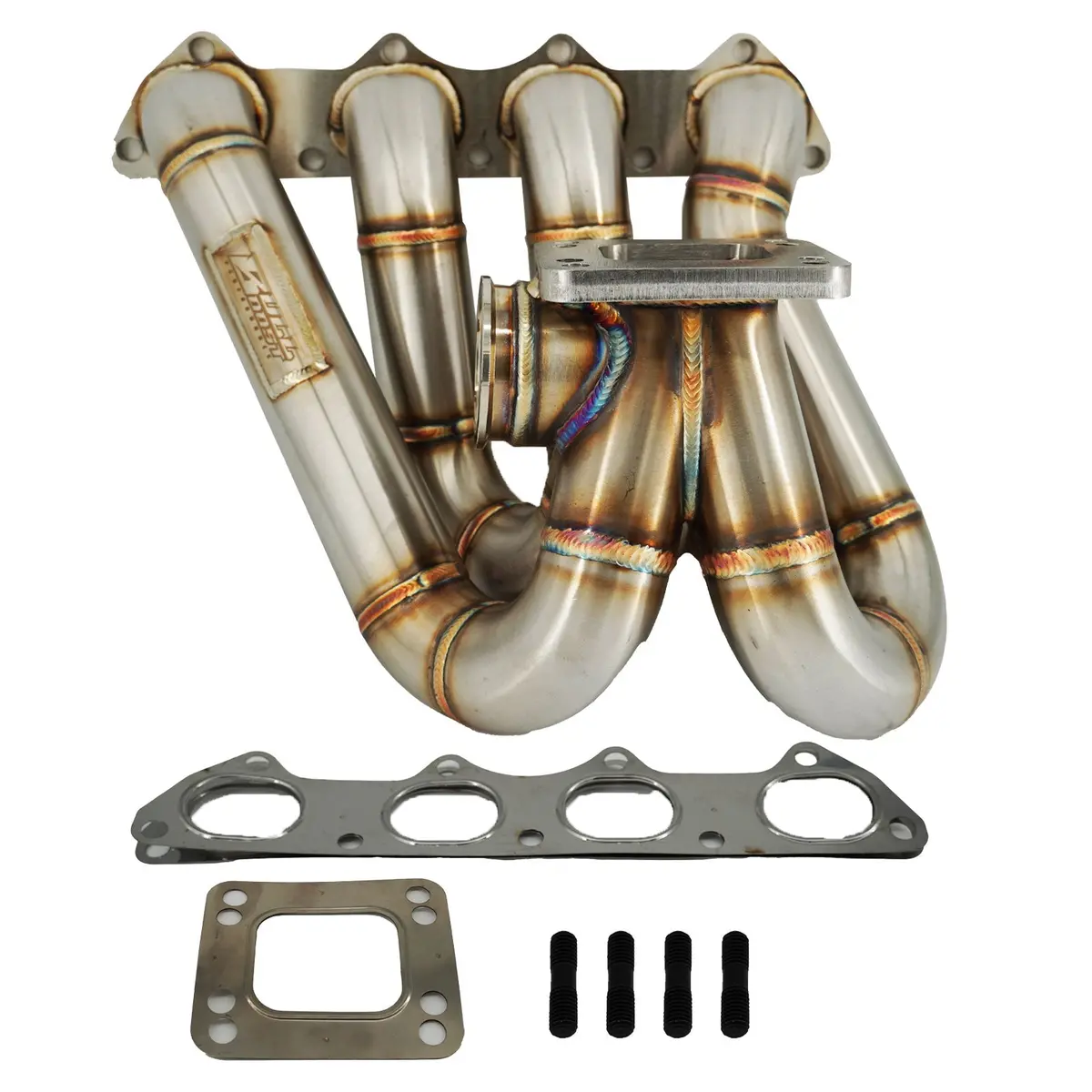 B Series T3 T4 Top Mount Turbo Manifold B16 B18 B20 44Mm For Honda Acura Del Sol 1