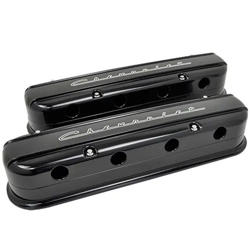 Ls Chevrolet Script Valv E Covers Black 1