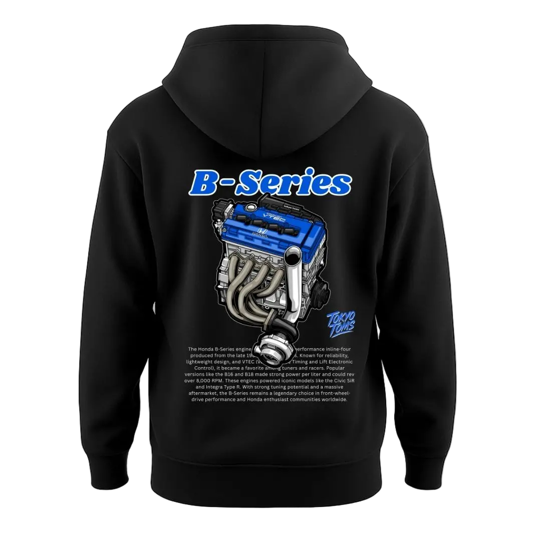 Honda B-Series Engine Hoodie 1