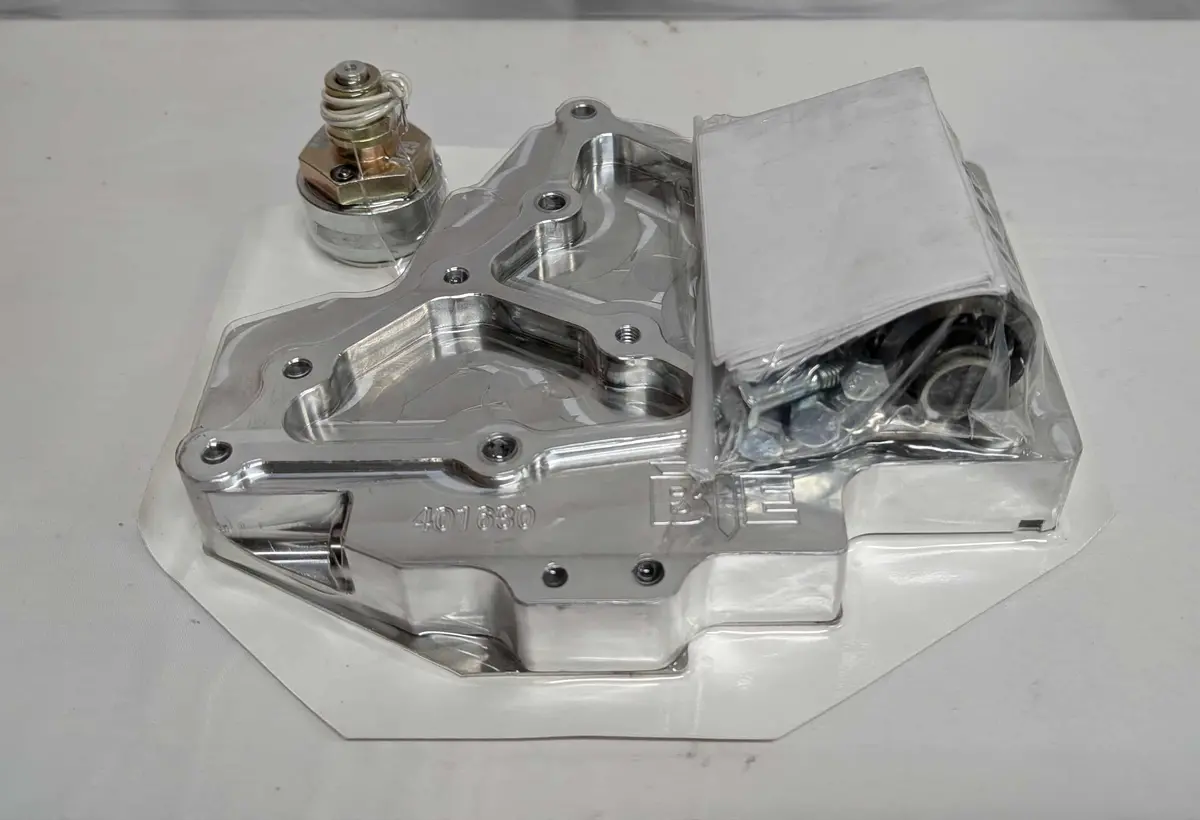 Bte-401680 – Bte Billet Aluminum Th400 Reverse Shift Pattern Valve Body With 1 & 2 Transbrake Option & External Mount Solenoid 1