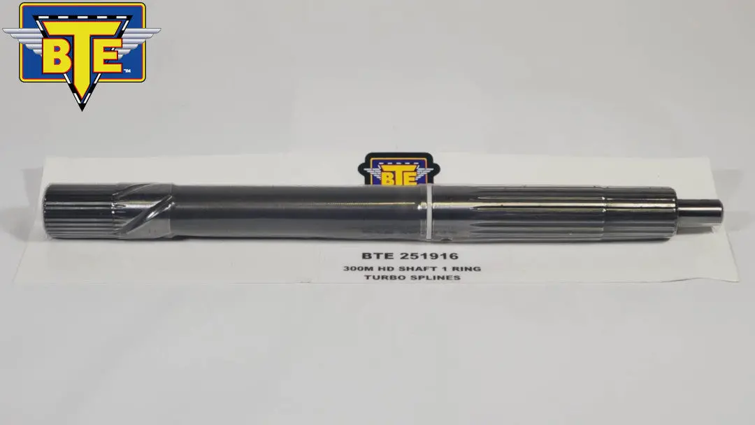 Bte-251916 – Bte 300M Turbo Spline Single Ring Powerglide Input Shaft 1