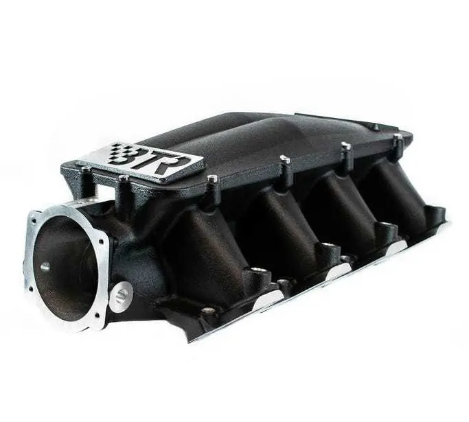 Brian Tooley Racing Equalizer 1 Intake Manifold – Cathedral Port – Black Powder Coat – Btrima-01-Blk 1