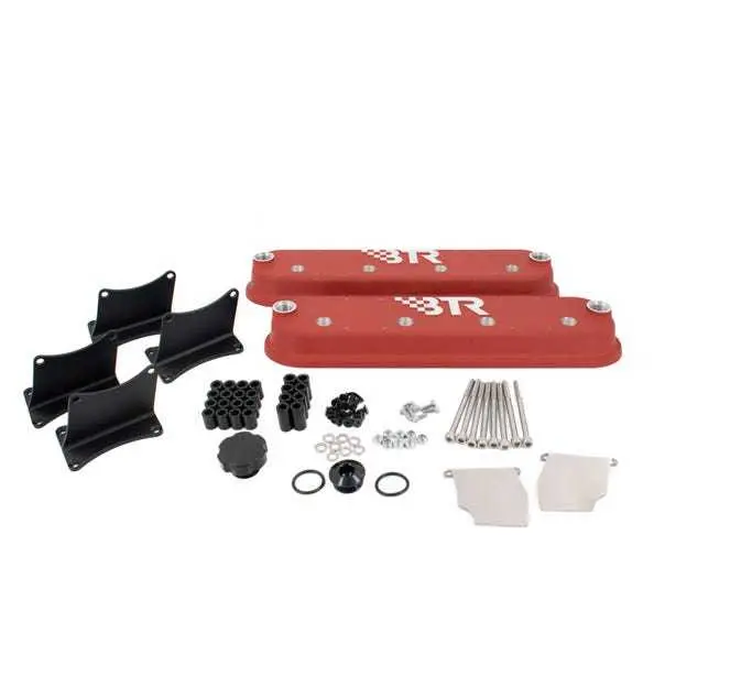 Brian Tooley Racing Ls Valve Covers – Red With Coil Mounts – Btrvca-02-Red-Cm 1