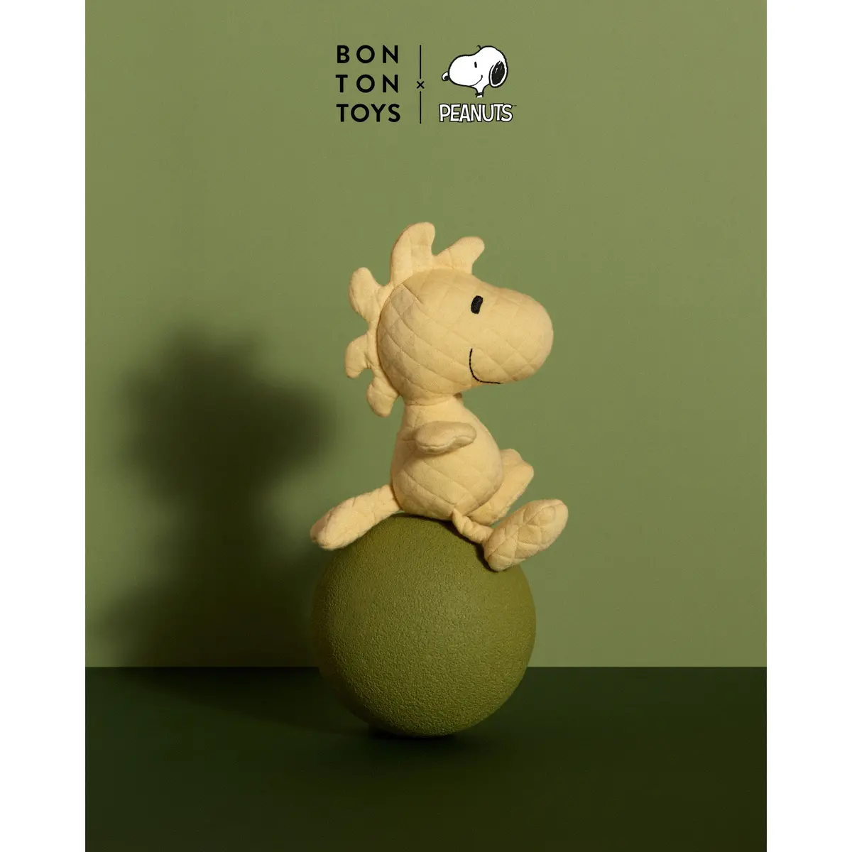 Woodstock Quilted Jersey Yellow In Giftbox 15Cm 1