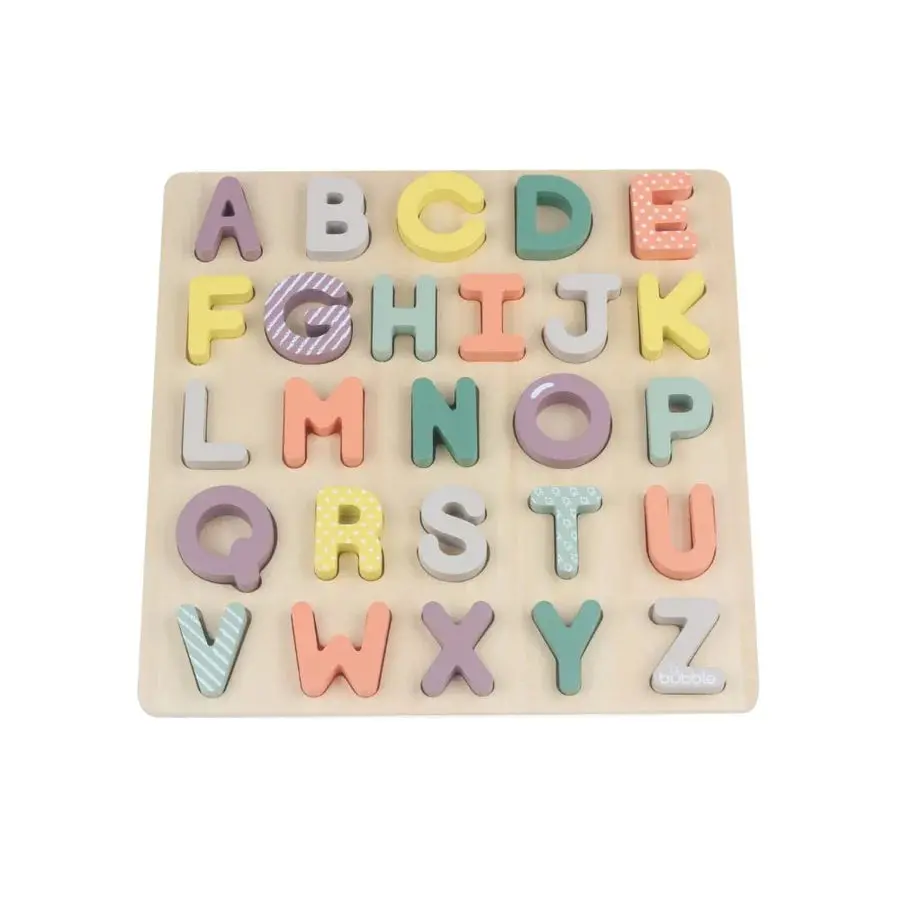 Bubble Wooden Alphabet Puzzle 1