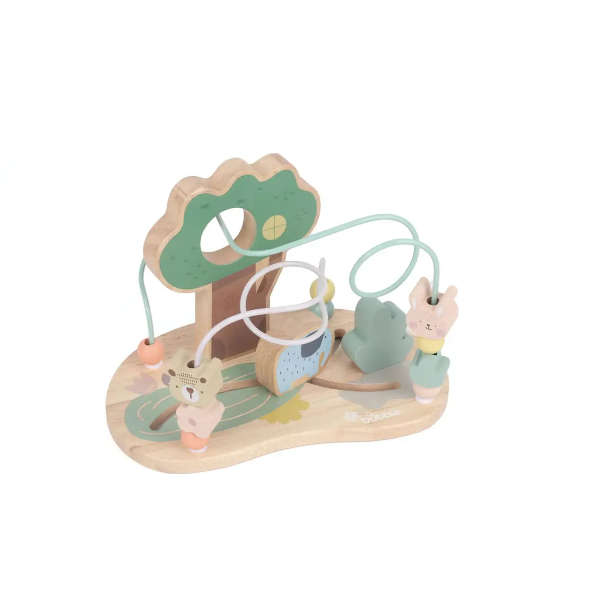 Bubble Wooden Bead Maze 1
