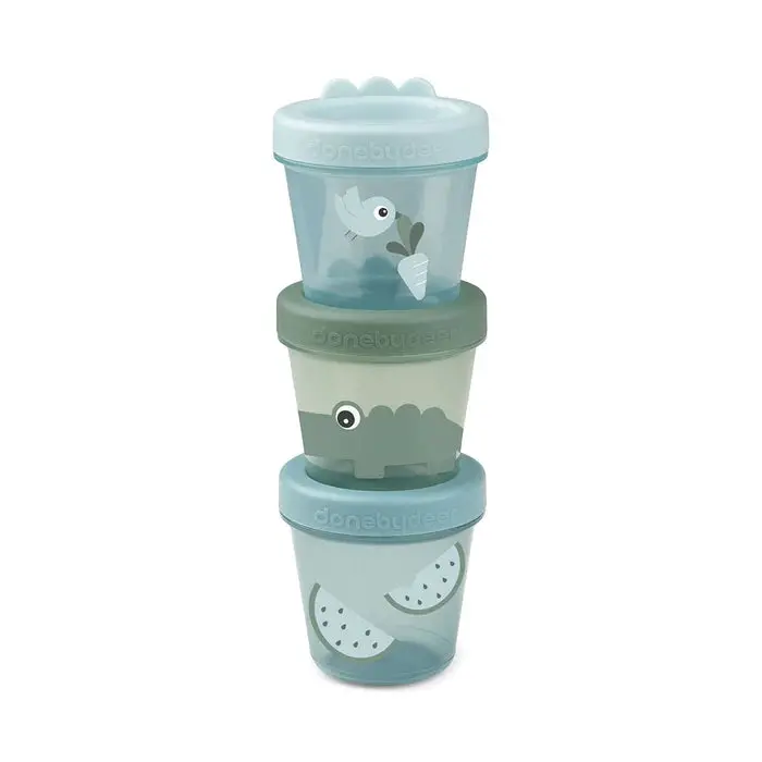 Baby Food Container 3-Pack Various Colours 1