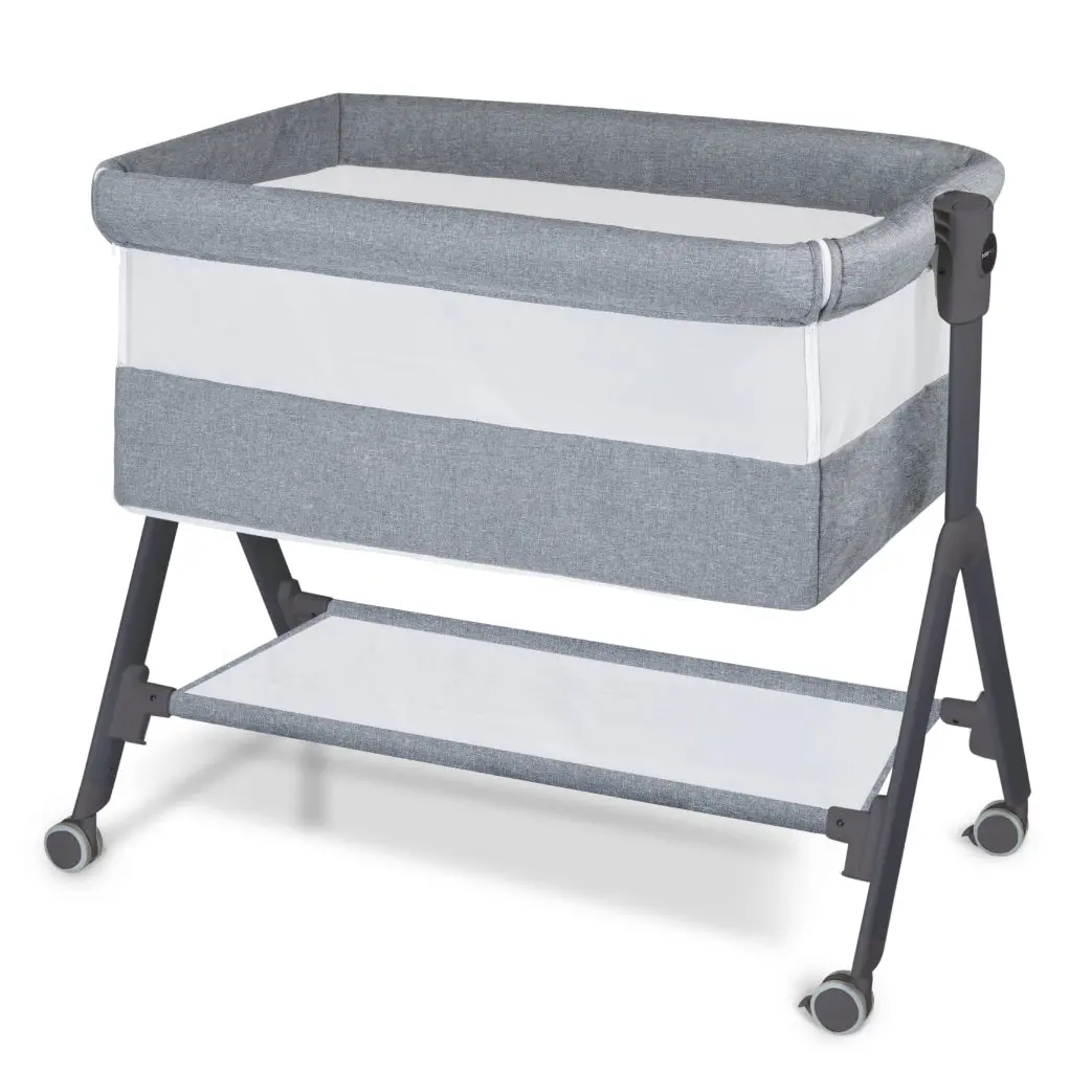 Aria Bedside Bassinet - Graphite 1