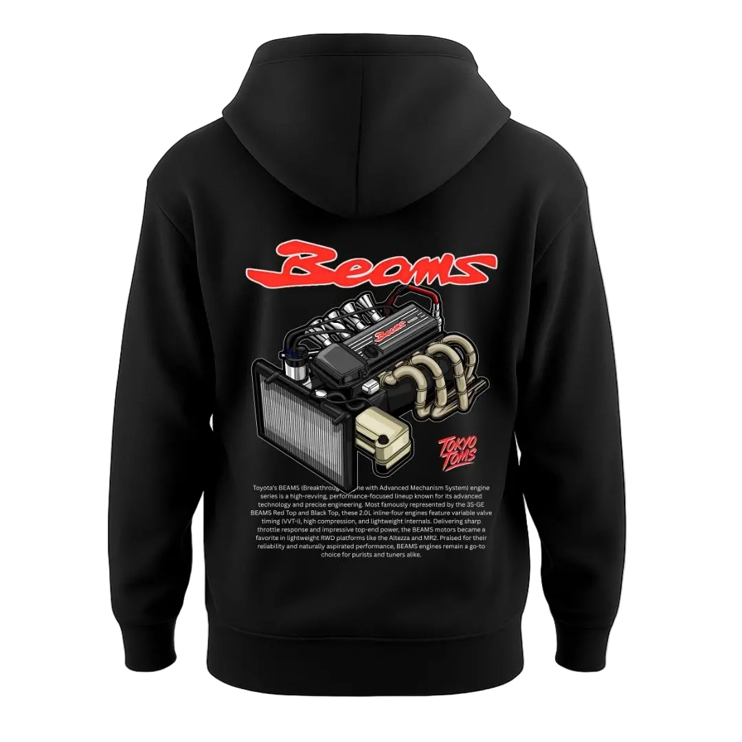 Toyota Beams Engine Hoodie 1