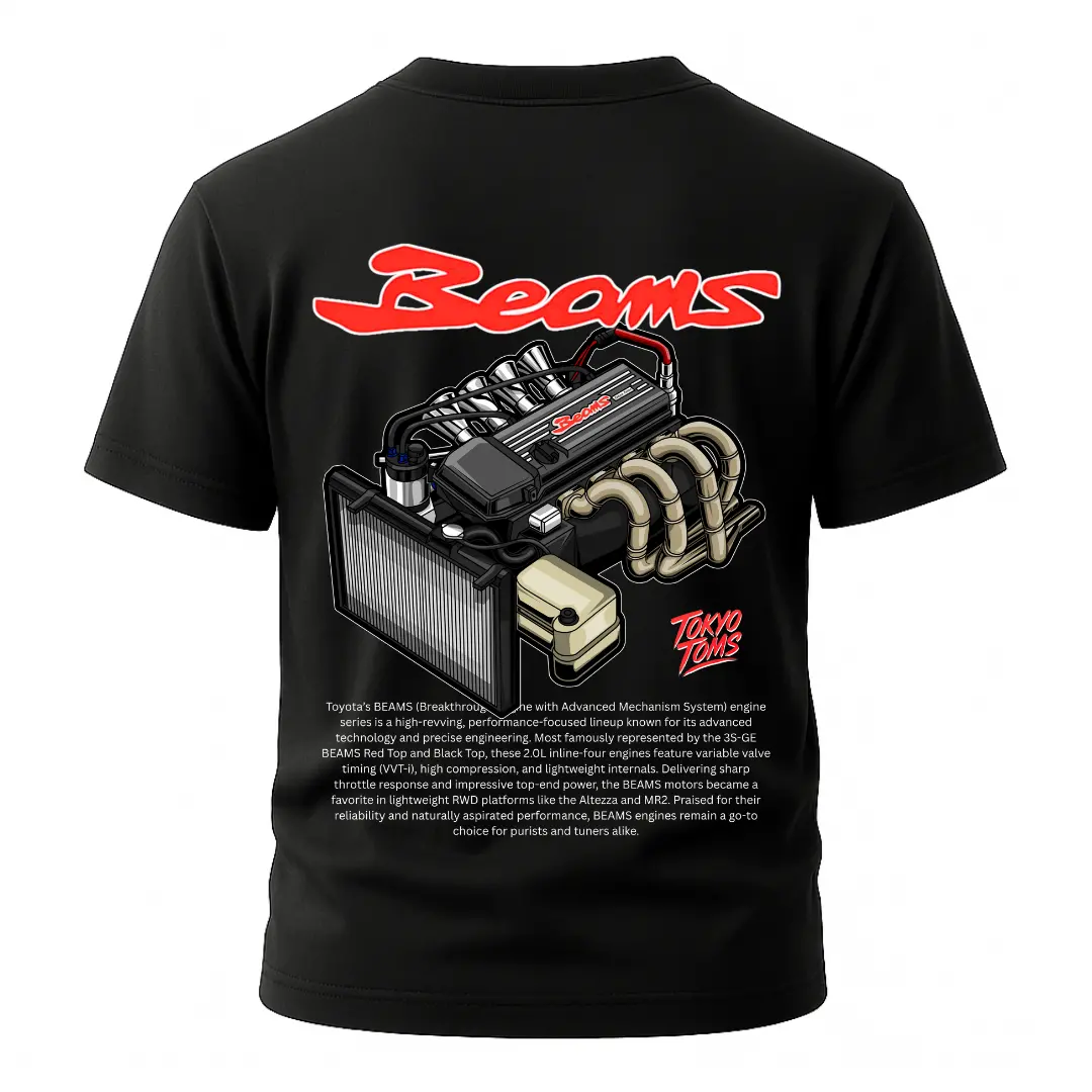 Toyota Beams Engine T-Shirt - Unisex T-Shirt 1