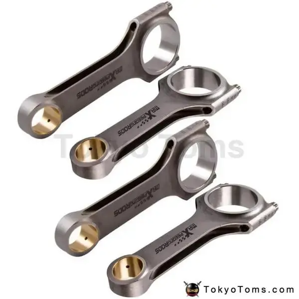 Bielle Connecting Rods Rod For Audi Vw Tdi Pd130 Pd140 Pd150 Pd170 1.9 2.0 800Hp Conrod 4340 Forged H-Beam Balanced Cranks Pin 1