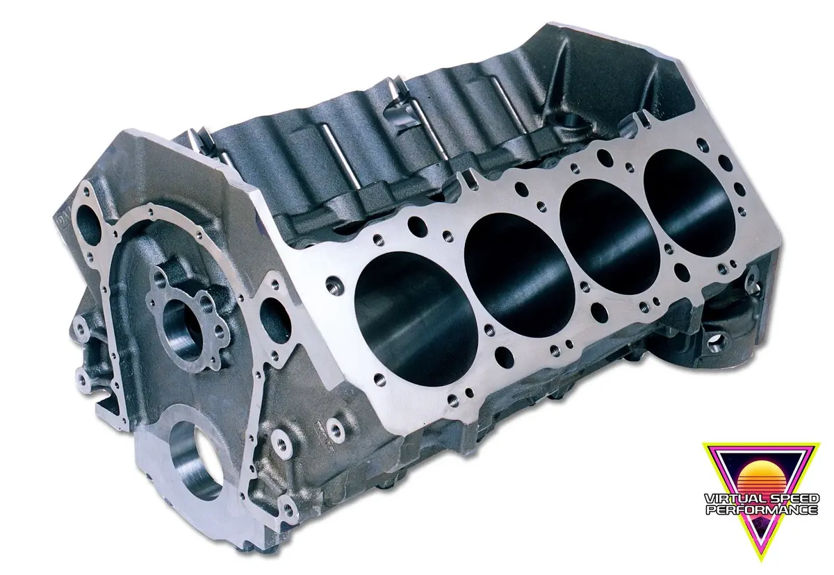 Dart Big M Iron Block – Bbc 4.250" Bore, 9.800" Deck Height 1