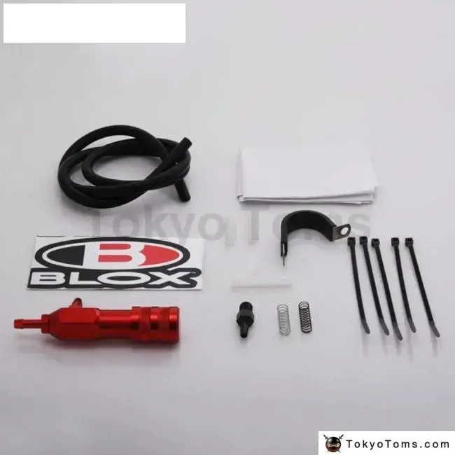 Blox Sport Racing Adjustment Red Polish Manual Boost Controller Universal Mbcturbo For Honda Evo Wrx 4