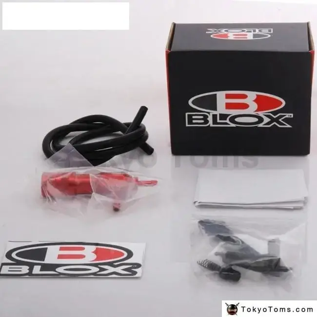 Blox Sport Racing Adjustment Red Polish Manual Boost Controller Universal Mbcturbo For Honda Evo Wrx 5
