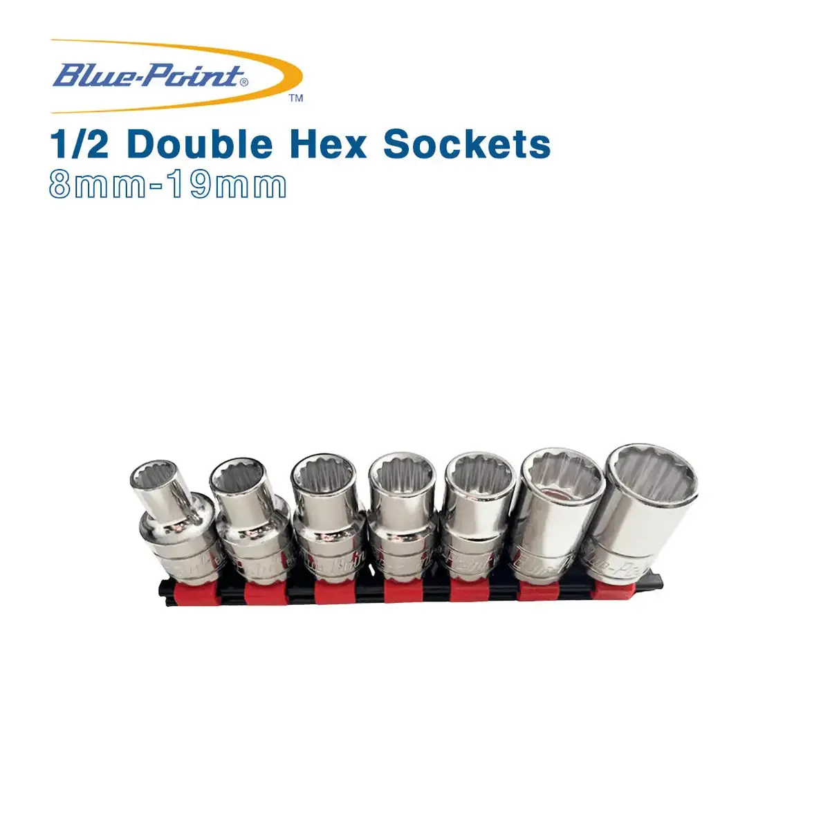 Blue Point 1/2 Double Hex Sockets 8Mm-19Mm 1