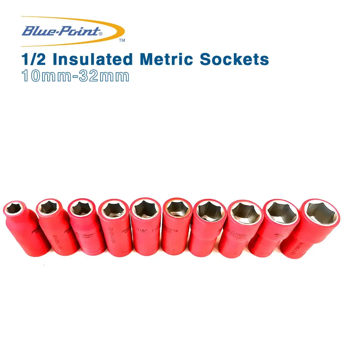 Blue Point 1/2 Insulated Metric Sockets 10Mm-32Mm 13 Sockects 1