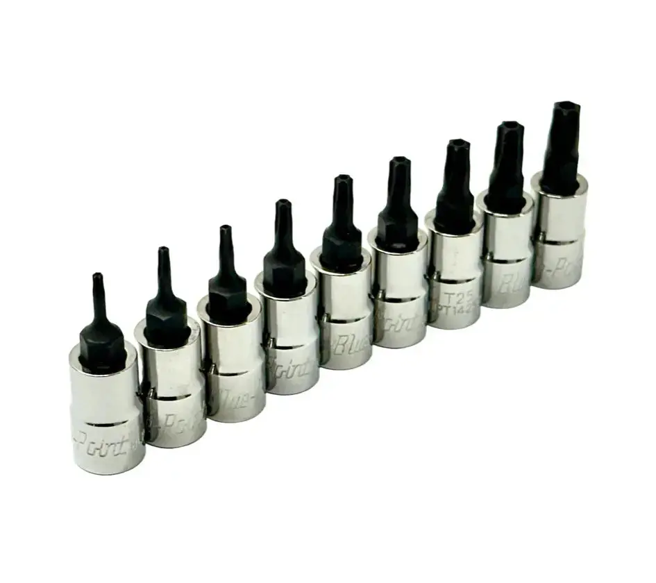 Blue Point 1/4" Drive External Tamper Torx Sockets 1