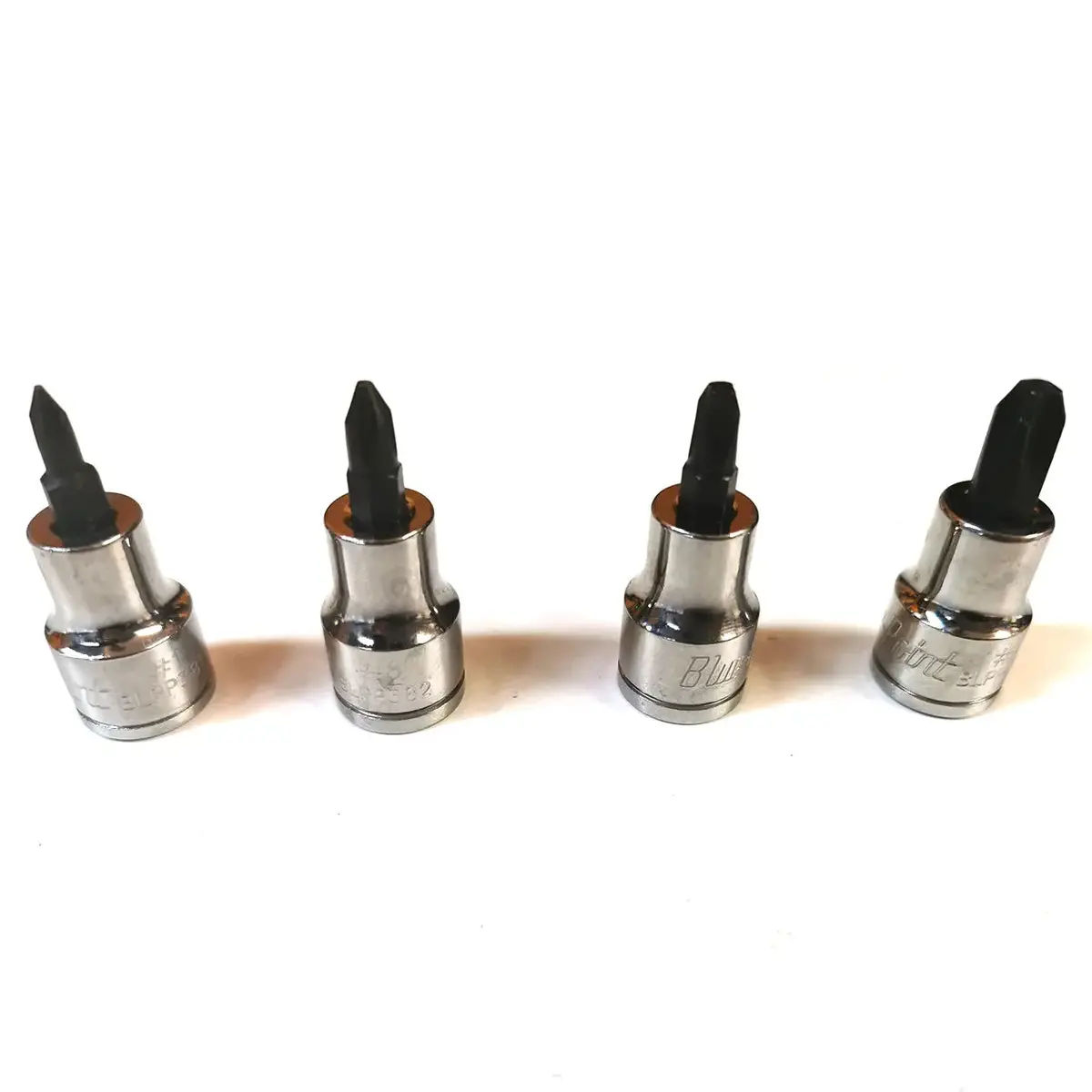 Blue Point 3/8 Screwdriver Sockets Phillips 1#& 2# & 3#& 4# 1