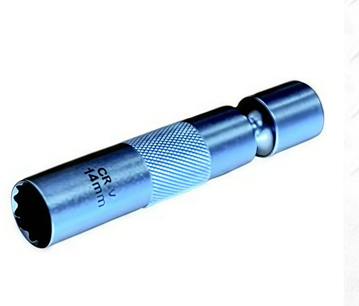 Blue Point 3/8" 14Mm Thin Wall, Swivel Spark Plug Socket 1