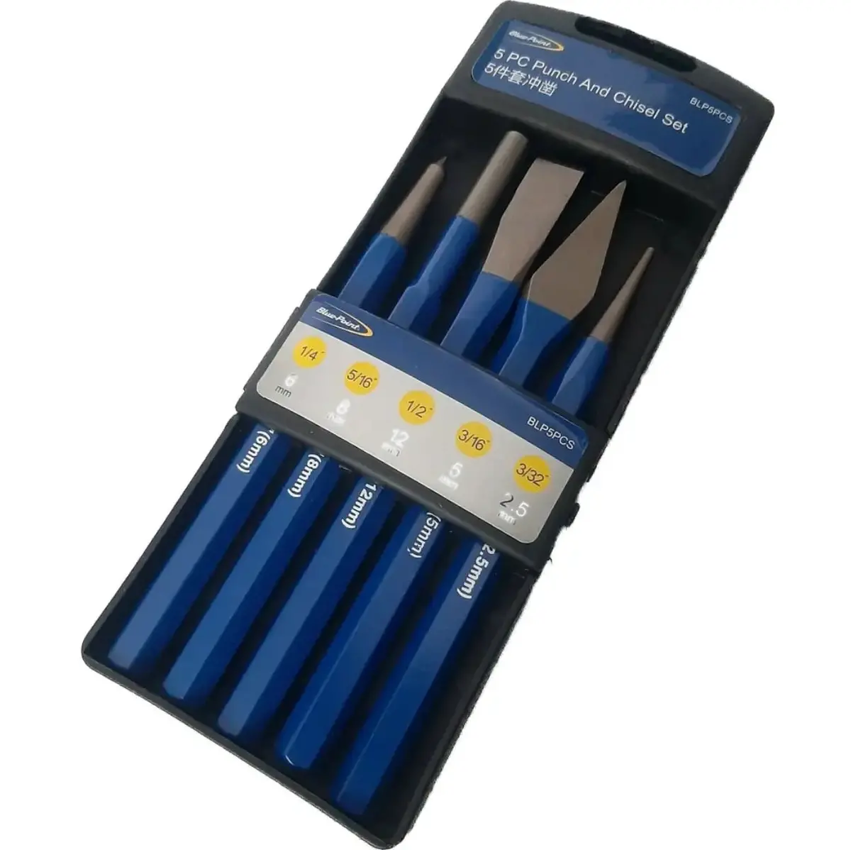 Blue Point 5 Piece Punch & Chisel Set Blp5pcsp 1