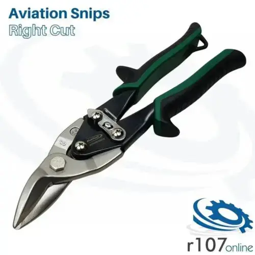 Blue Point Aviation Tin Snips, Right Cut Avsnp01020cn 1