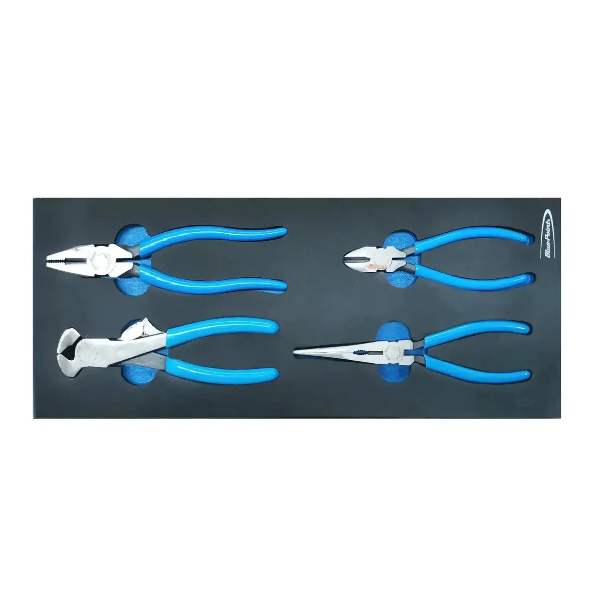 Blue Point Eva Tool Holder Set - 4 Pcs Plastic Handle Pliers Blpeva11 1