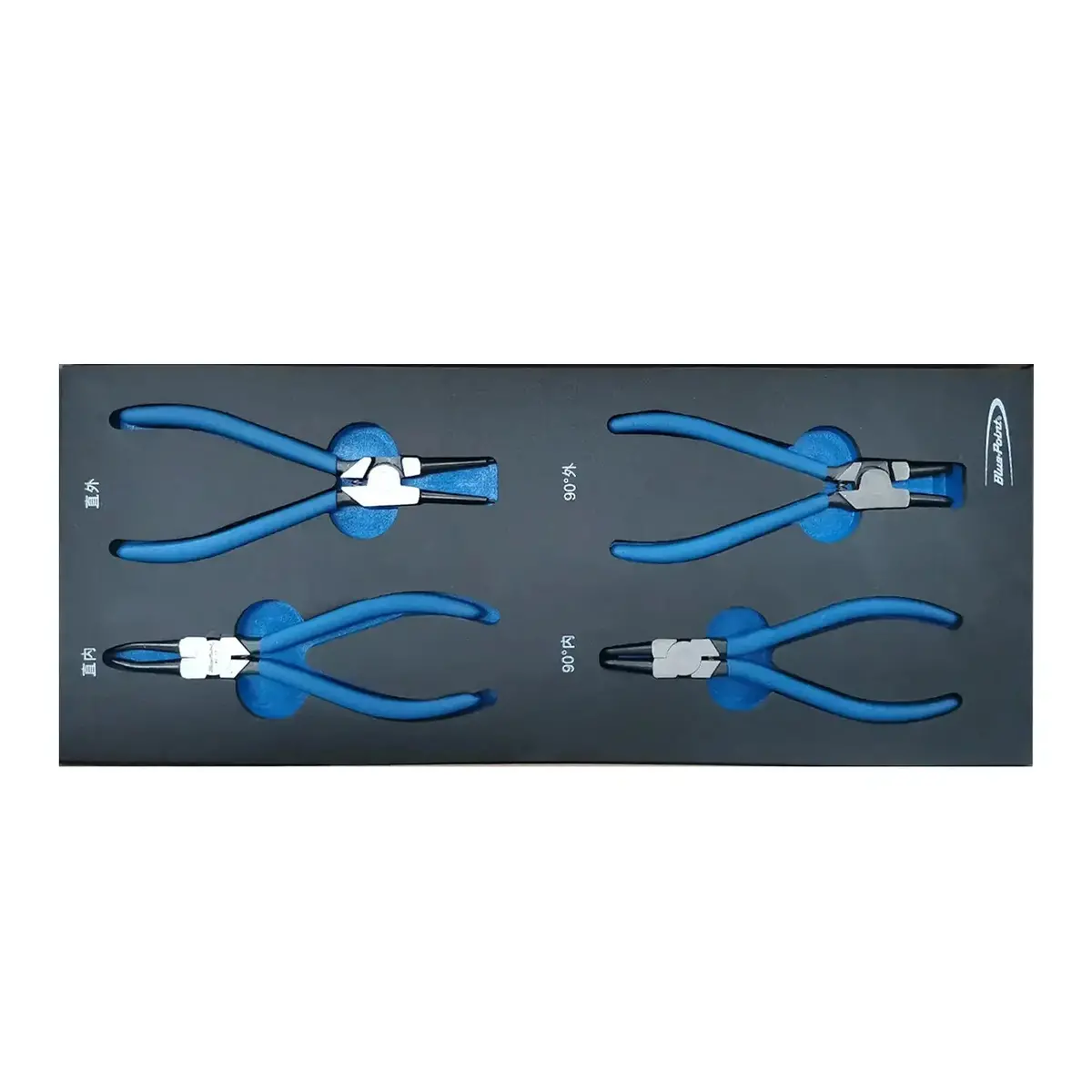 Blue Point Eva Tool Holder Set - 4Pcs Circlip Pliers Blpeva12(P) 1