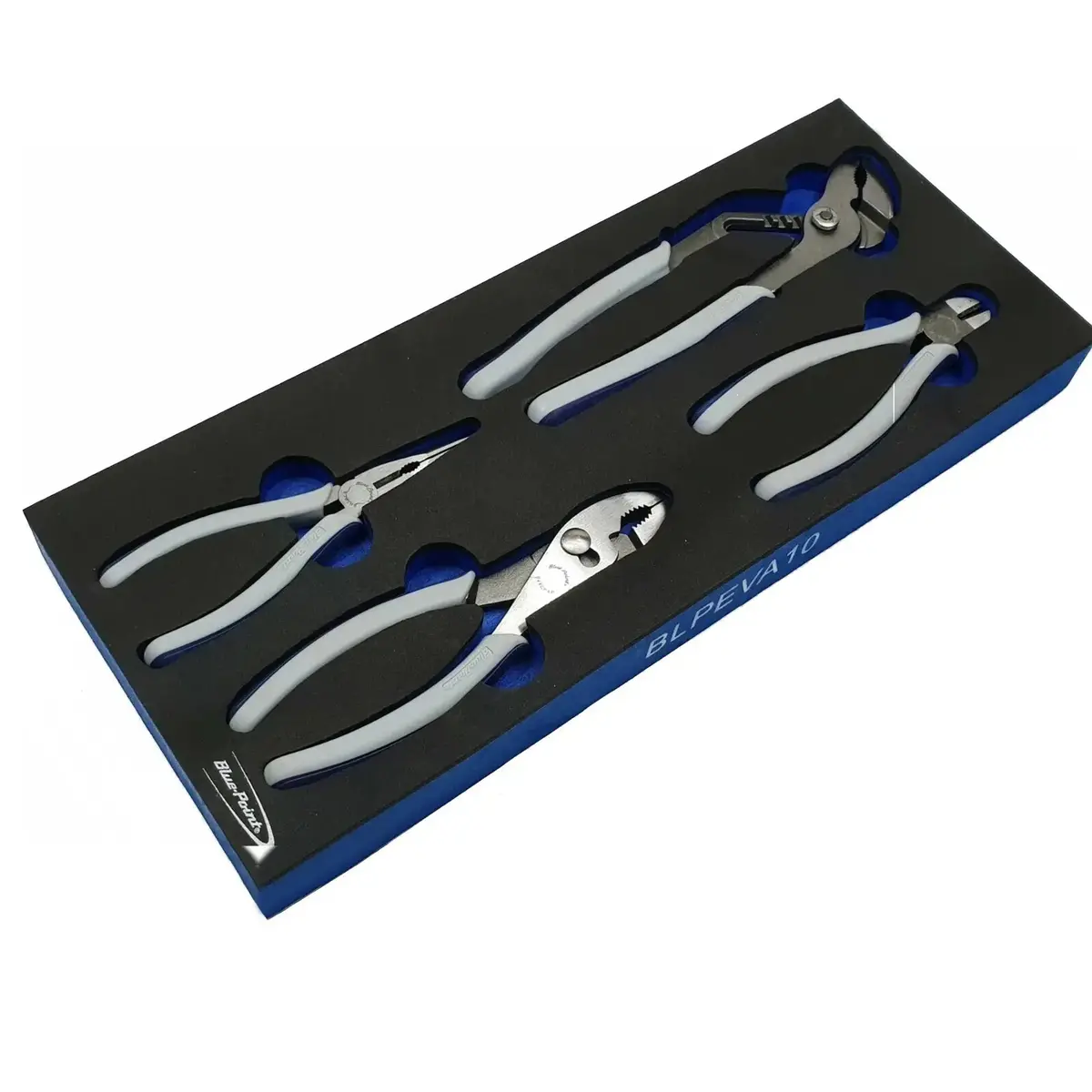 Blue Point Eva Tool Holder Set - 4Pcs Double Color Handle Pliers Blpeva10 1