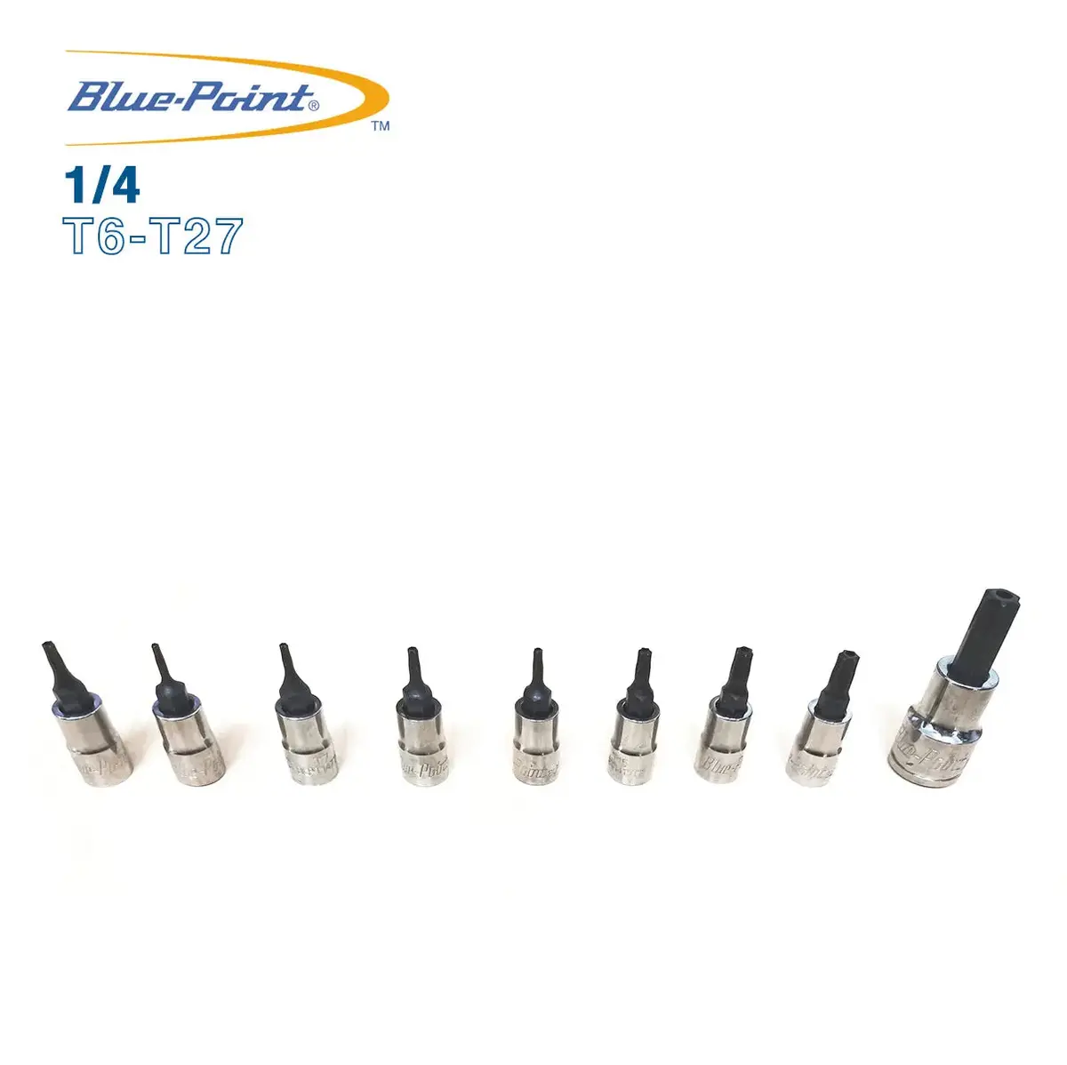 Blue Point Torx Tamper Sockets 1/4 T6-T27 1