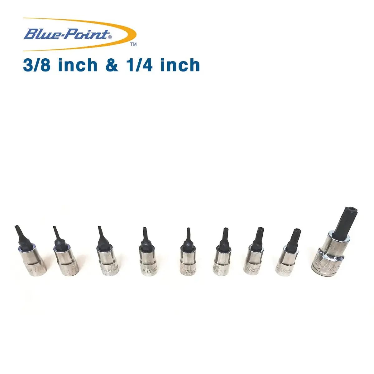 Blue Point Torx Tamper Sockets 3/8 Inch & 1/4 Inch 1