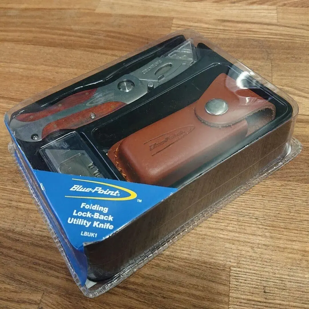 Blue Point Folding Utility Cutter With Replaceable Blades For Workshop Use 1