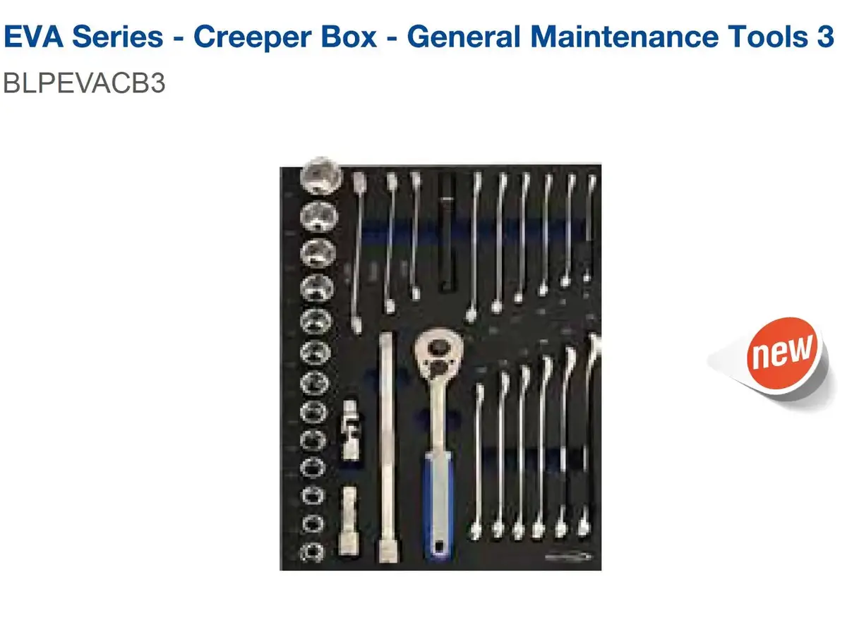 Blue Point Eva Series—Creeper Box General Maintenance Tools Blpevacb3 1