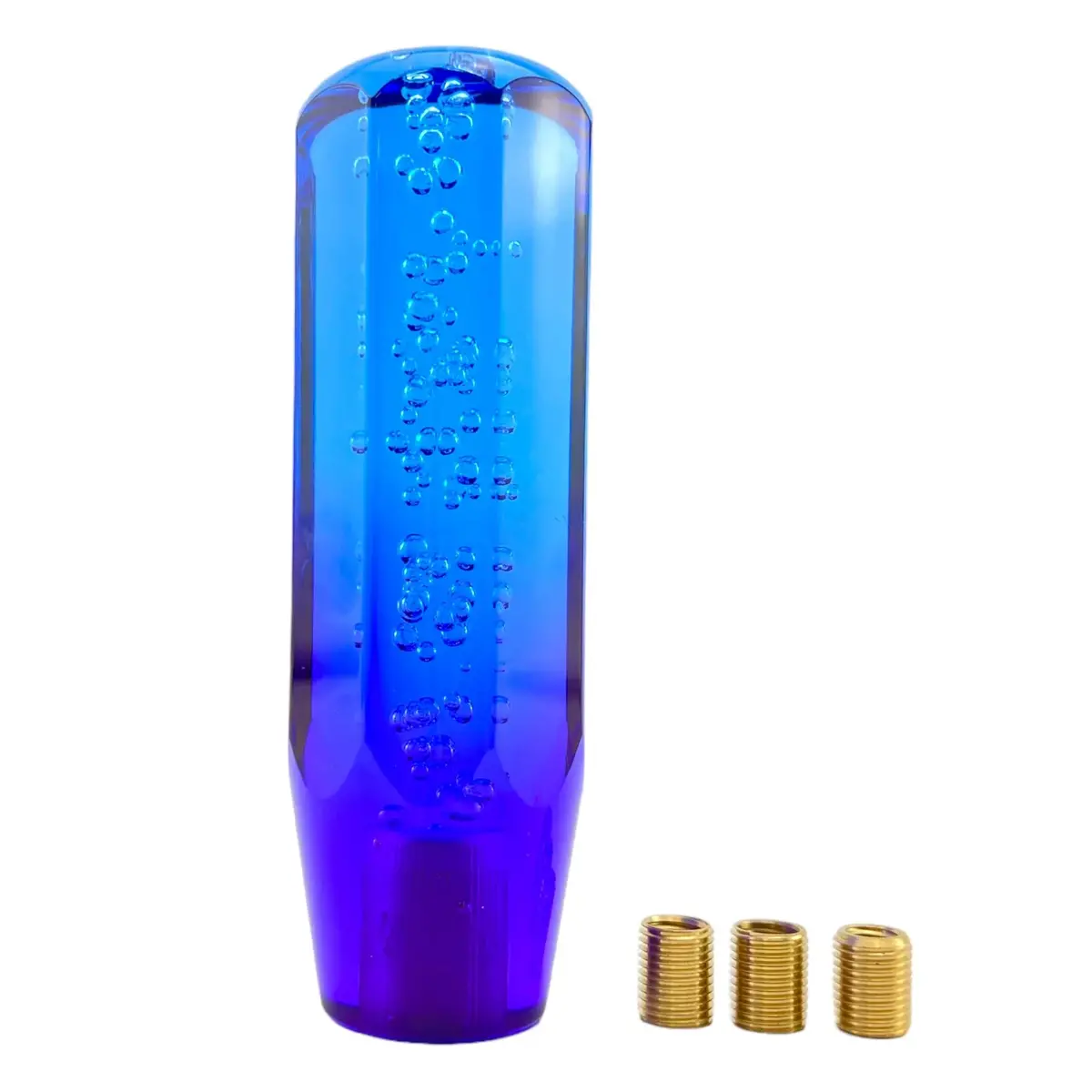 15Cm Bubble Gear Knob Purple/Blue 1