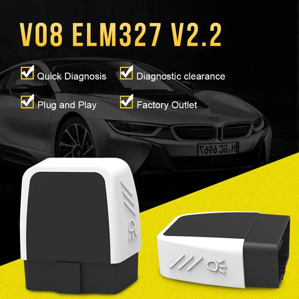 Bluetooth Elm327 Tool For Forscan Android/Pc 1