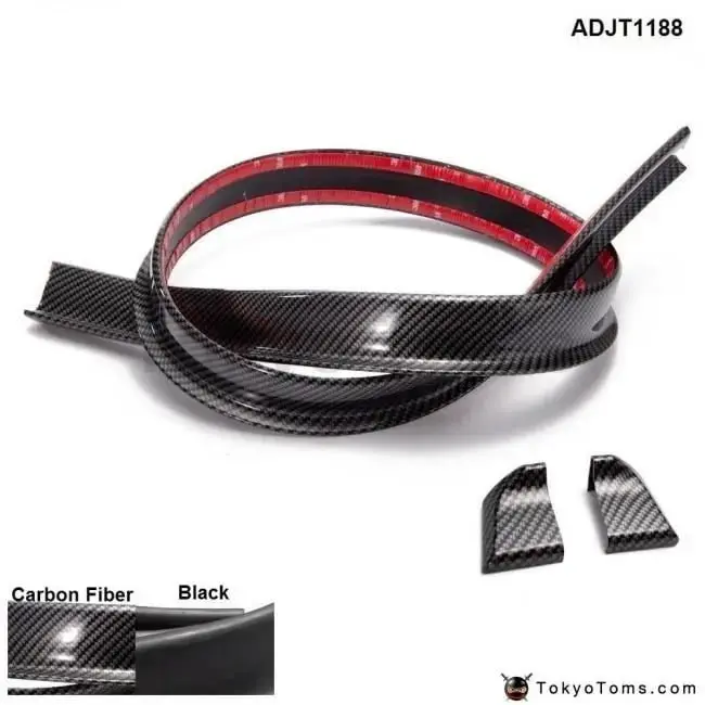 (150Cm/1.5M) 45Mm Carbon Fiber Spoiler /Boot Lip 1