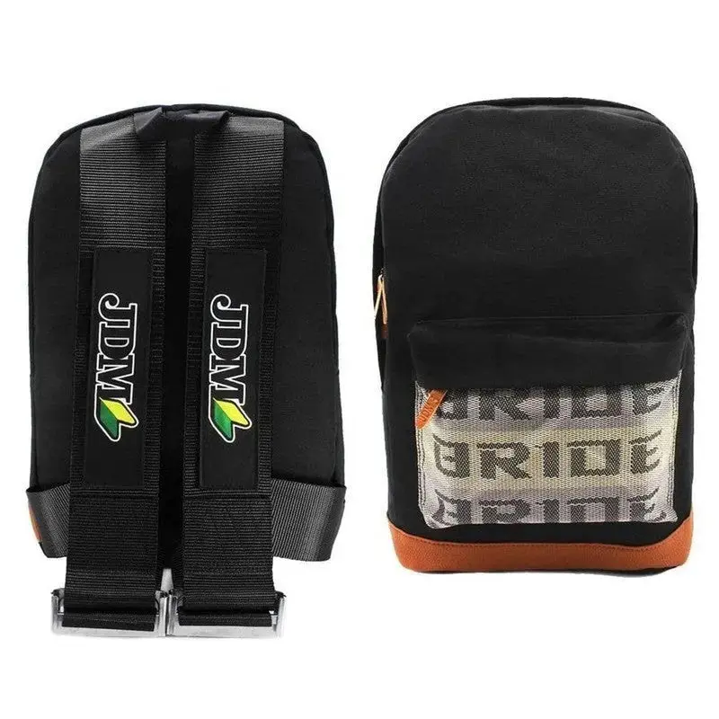 Bride Backpack Jdm Black Straps 1