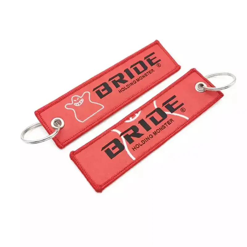 Bride Racing Holding Monster Keychain 1