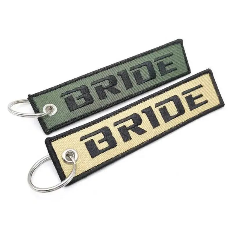Bride Racing Jdm Keychain Luggage Tag 1