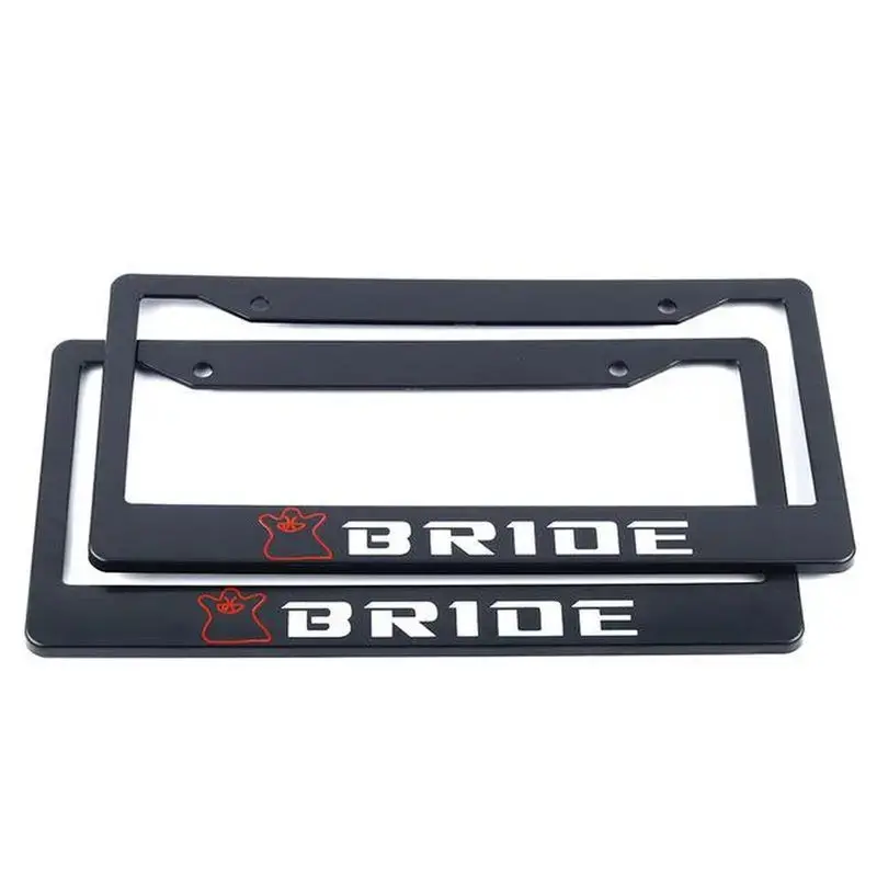 Bride Racing License Plate Frame 1