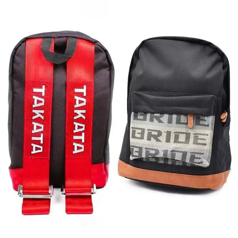 Bride Tkt Backpack Red Leather 1