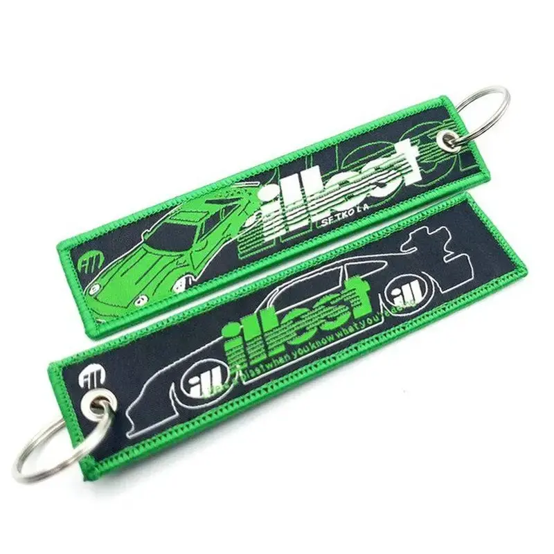 Bride Illest Low Max Keychain Jet Tag Green 1