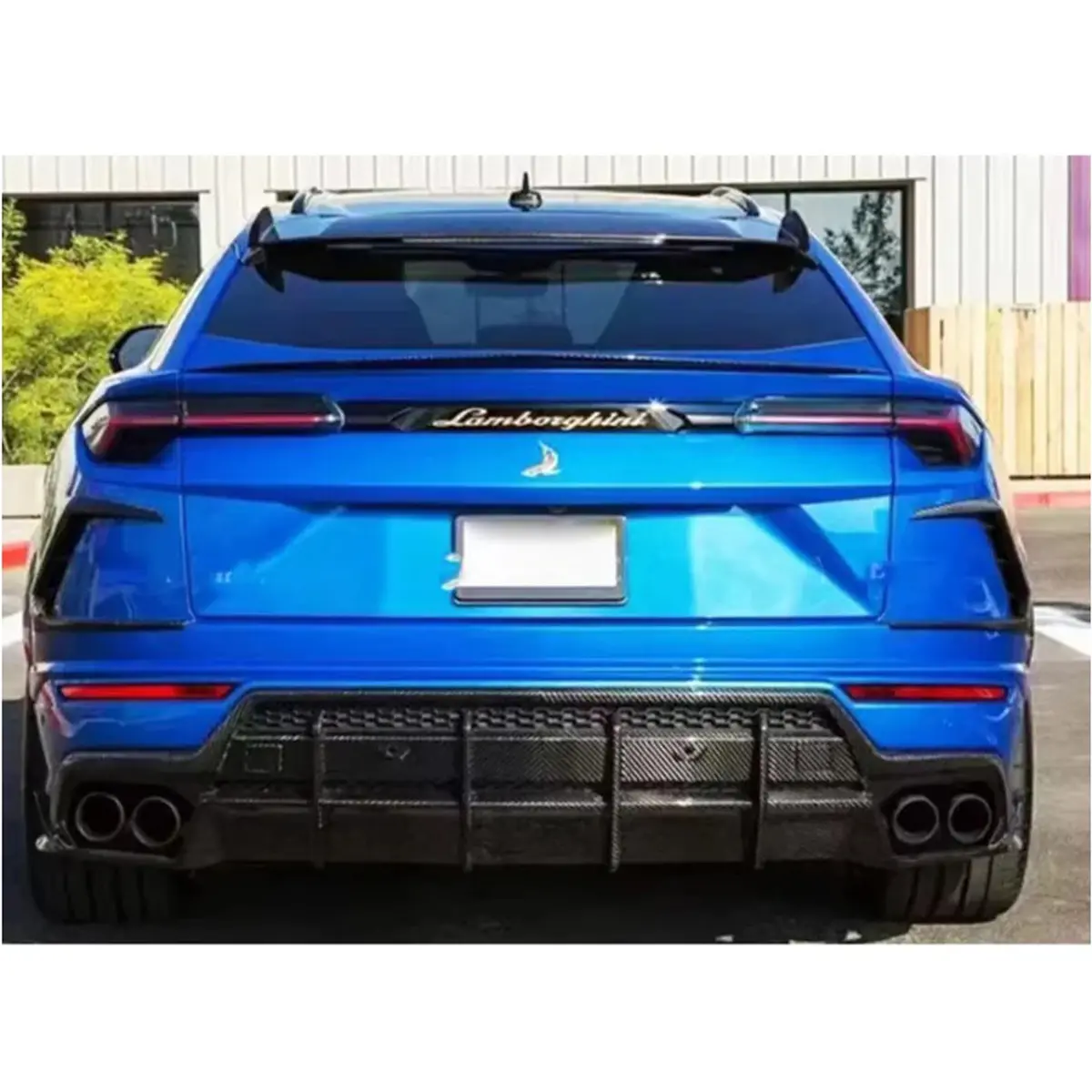 Tc Style Dry Carbon Fiber Roof Spoiler Wing For Lamborghini Urus 1