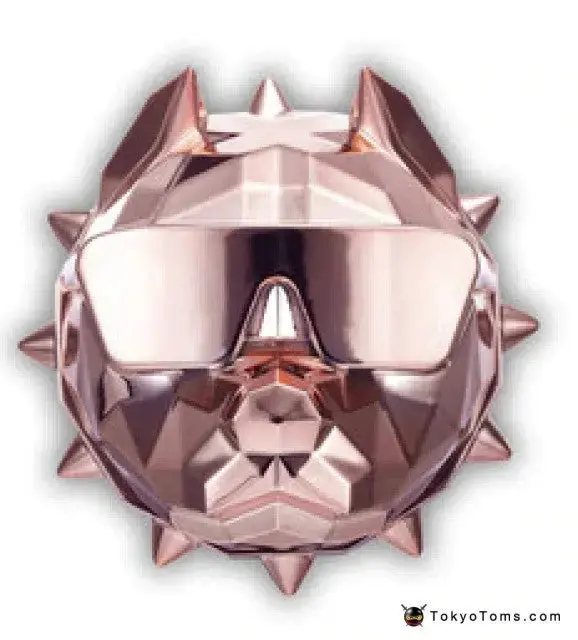 Bull Dog Air Freshener - Refillable Fragrance Dispenser - Rose Gold 1