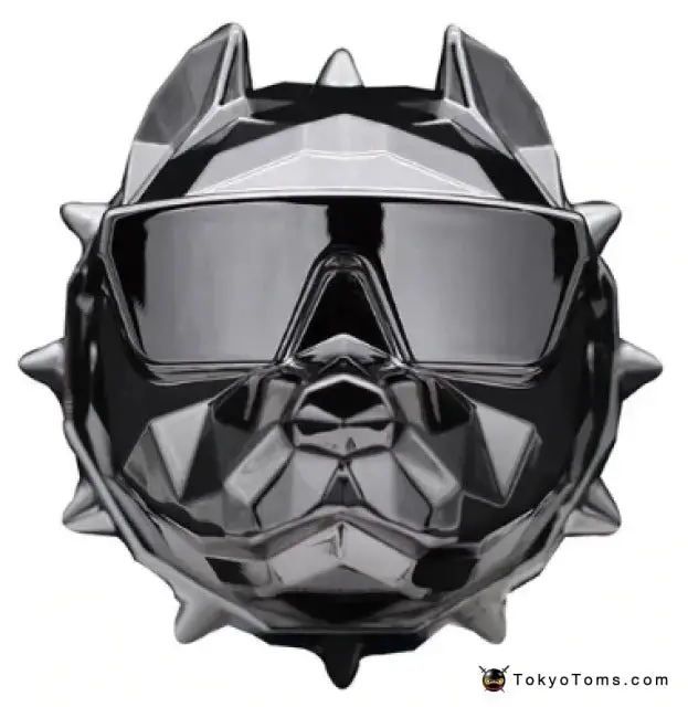 Bull Dog Air Freshener - Refillable Fragrance Dispenser - Satin Black 1