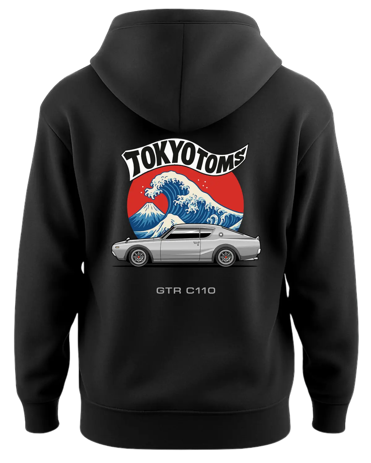 Tokyo Toms Nissan Gtr C110 Wave Hoodie 1