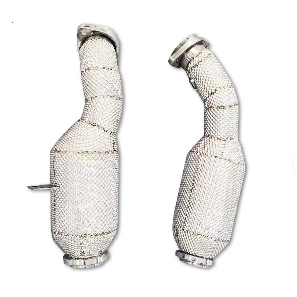 High Flow Catted Downpipe For Mercedes Benz C43 Amg 3.0T 1