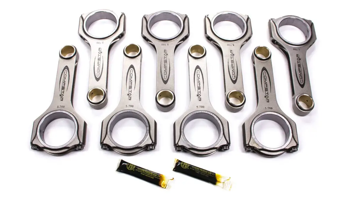Callies Sbc Forged H-Beam Rods - 6.125/2.100 1
