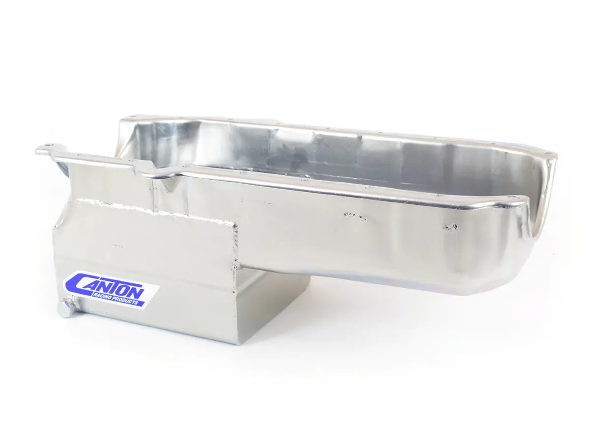 Canton Sbc Drag Race Oil Pan - 6Qt. W/1Pc. Rear Main 1