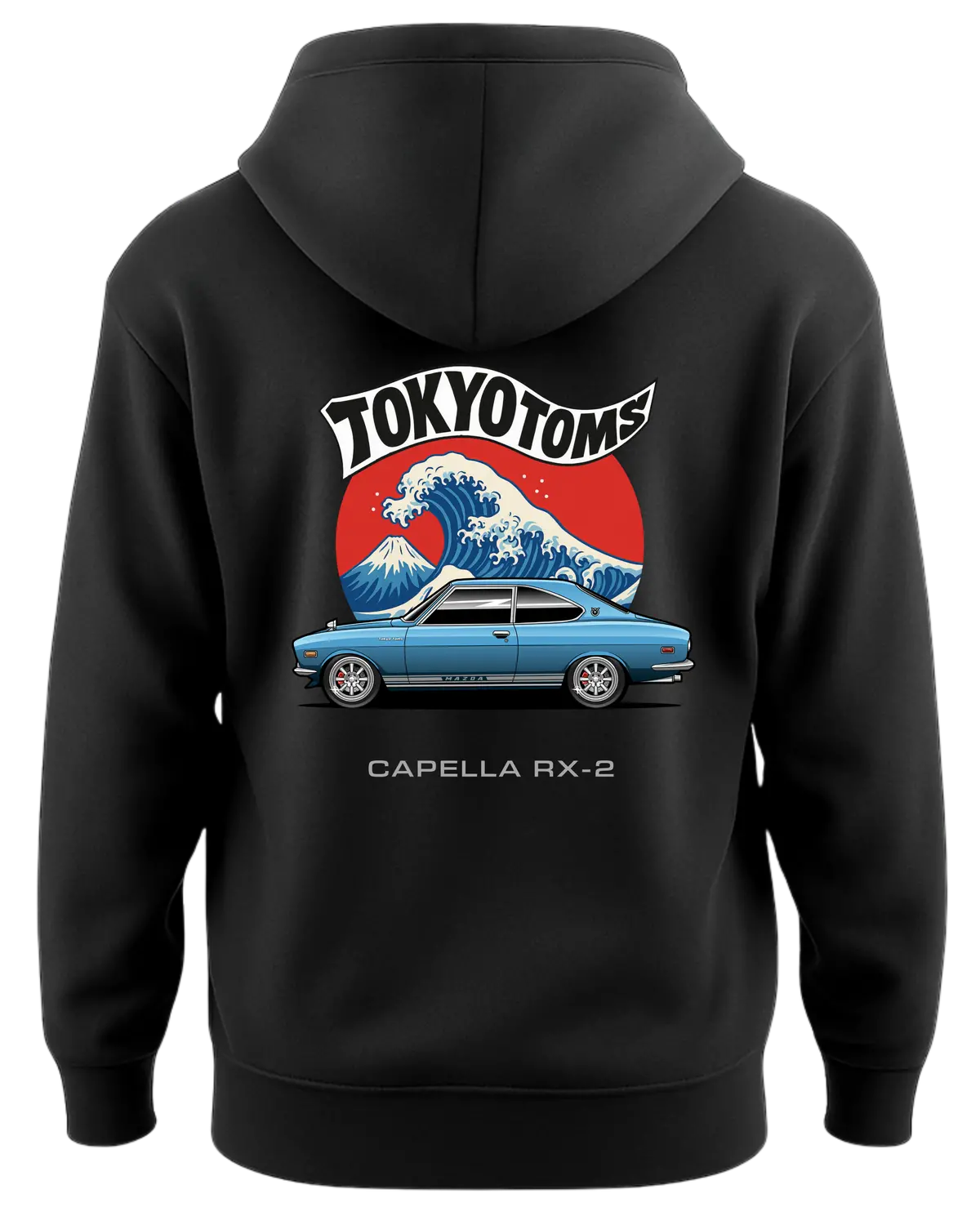 Tokyo Toms Mazda Rx-2 Wave Hoodie 1